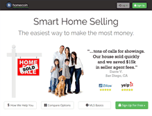 Tablet Screenshot of homecoin.com
